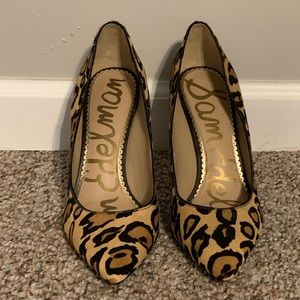 Sam Edelman Hazel Cheetah heels